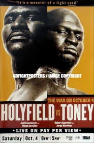 Evander Holyfield vs. James Toney poster