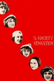 A Society Sensation poster