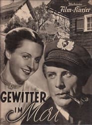Gewitter im Mai poster