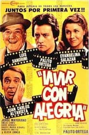 Vivir con alegría poster