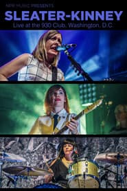 Sleater-Kinney Live in DC poster