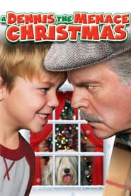 A Dennis the Menace Christmas poster