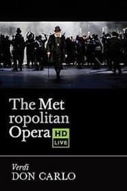 The Metropolitan Opera: Don Carlo poster