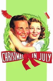 Christmas in July poster