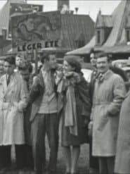 Arrivée de Fernand Léger devant la gare du palais (Québec) poster