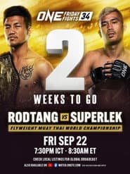 ONE Friday Fights 34: Rodtang vs. Superlek poster